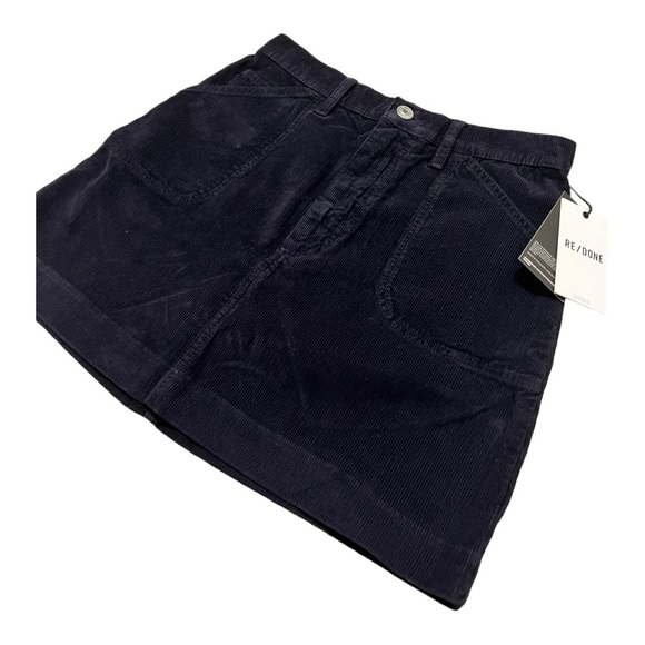 RE/DONE 70s Pocket Mini Skirt Corduroy - Picture 3 of 7